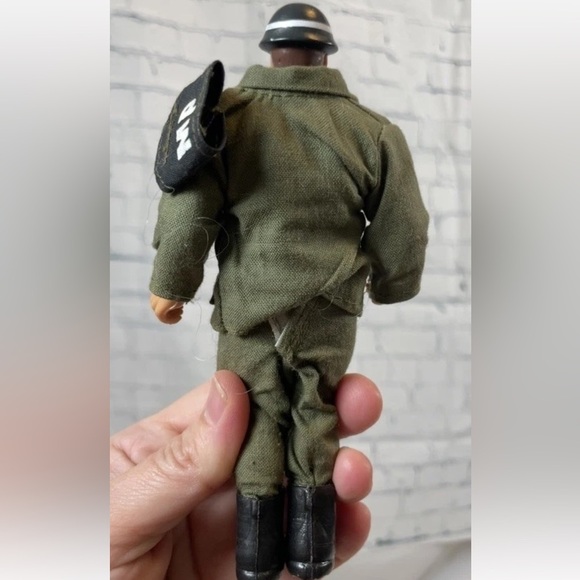 Vintage 2 action figure G.I. Joe soldiers of the World war army military green - Picture 4 of 15